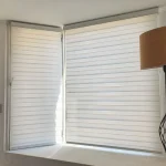 cortina roller duo blanco