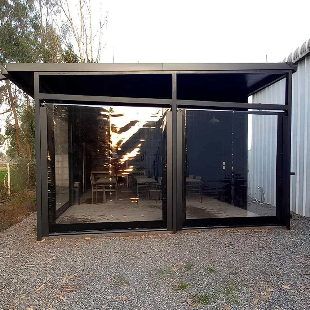 cierre de terraza fabrica a medida en exterior
