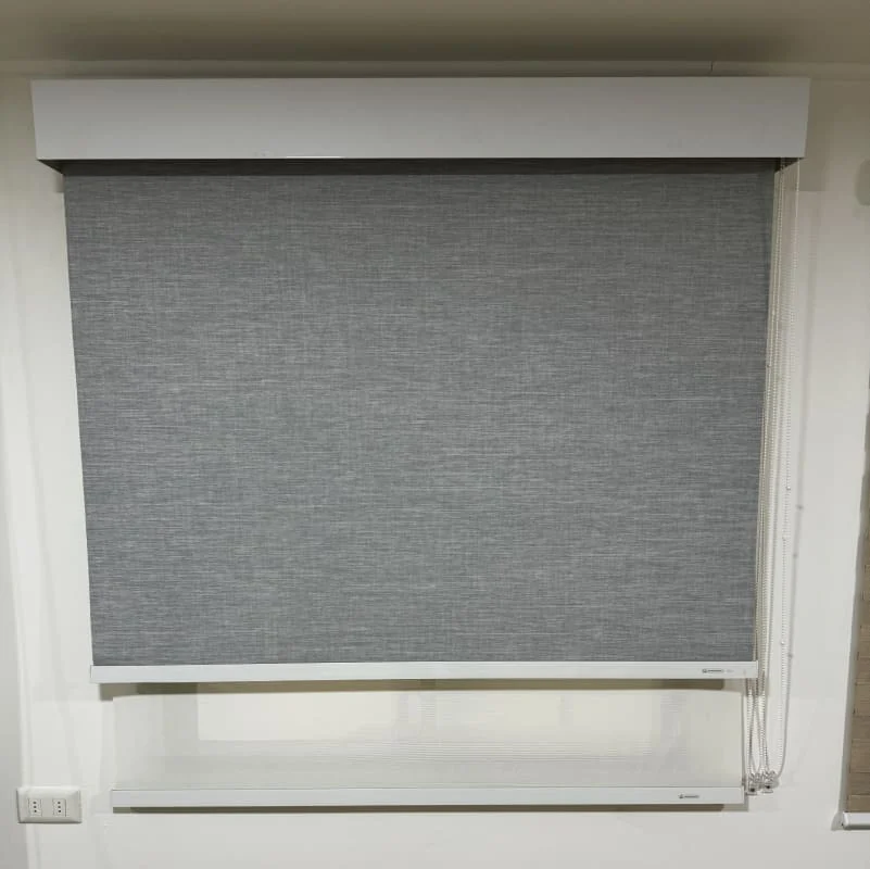 cortina doble con cenefa