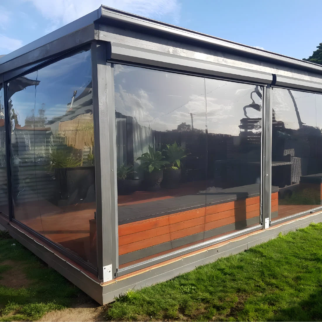 cierre zipper screen espacio exterior