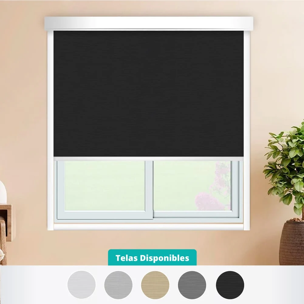 Cortinas Roller Dark Black Out